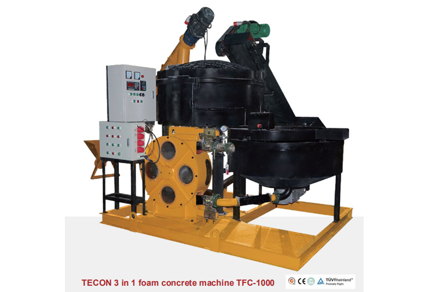 TECON 3 In 1 Foam Concrete Machine TFC-1000
